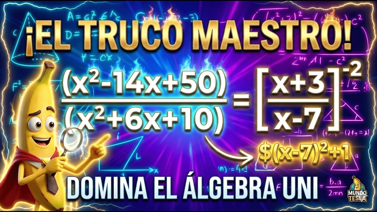 ✅✅¿Nivel UNI? Resuelve esta Ecuación con Exponente Negativo.🚀🚀Ecuaciones con Fracciones Algebraicas