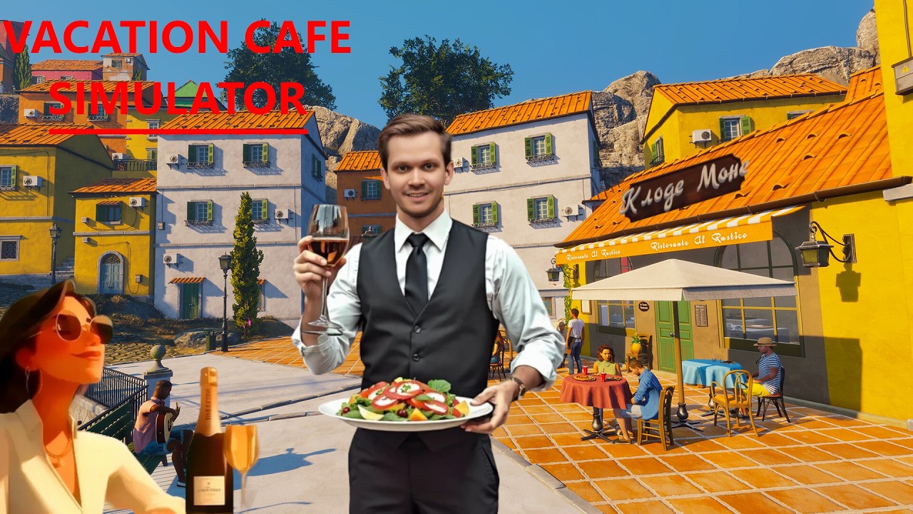 ОТКРЫЛ ИТАЛЬЯНСКОЕ КАФЕ - Vacation cafe semulator (DEMO)