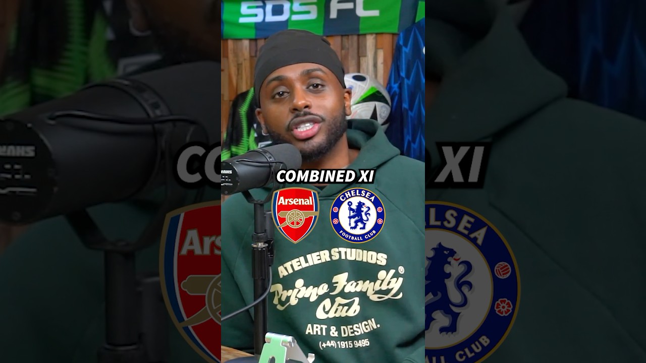 Arsenal vs Chelsea CURRENT COMBINED XI! Who wins?👀 #sds