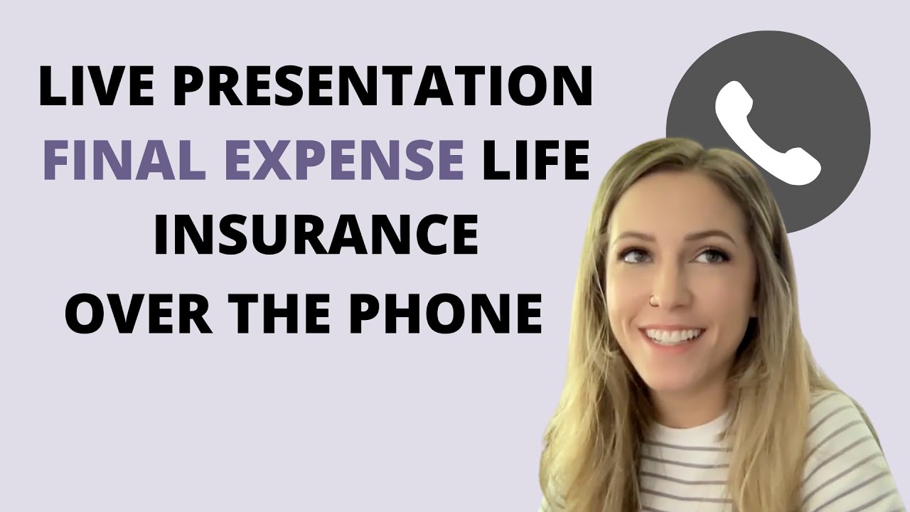 Live Final Expense Life Insurance Presentation