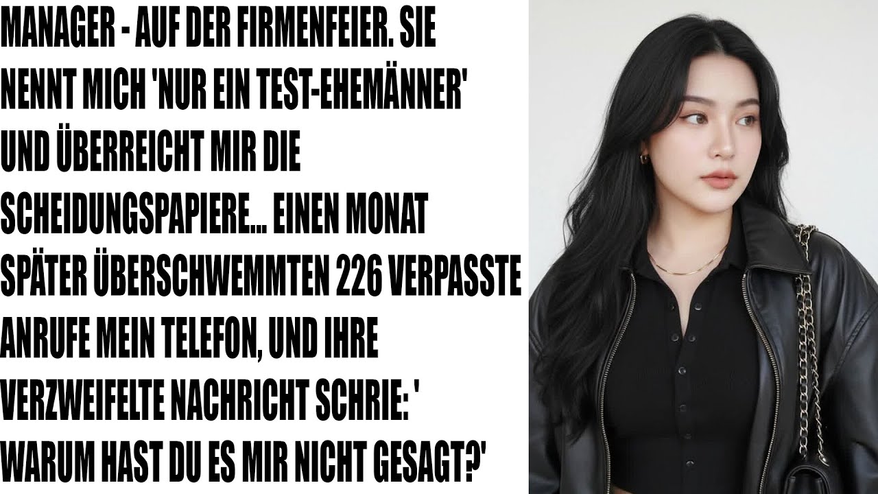 „Sie lachten über mich – meine Frau, ihr Chef & sogar der Manager auf der Firmenparty!“