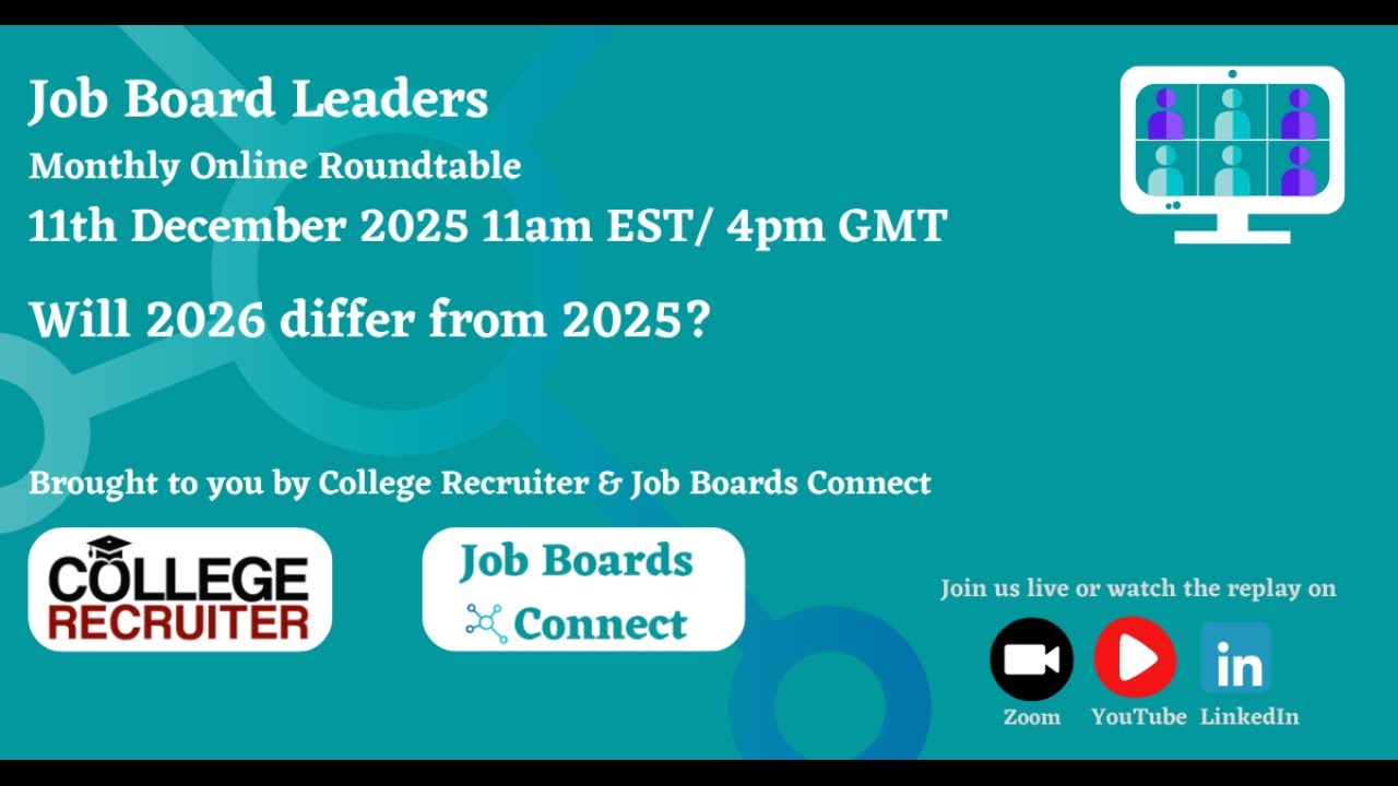 Will 2026 differ from 2025 for job boards?