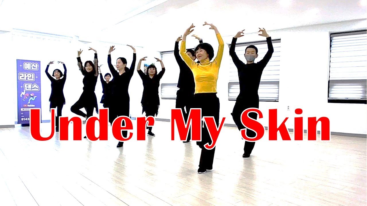 [중급] Under My Skin  Line dance / Karl-Harry Winson (UK) - September 2025