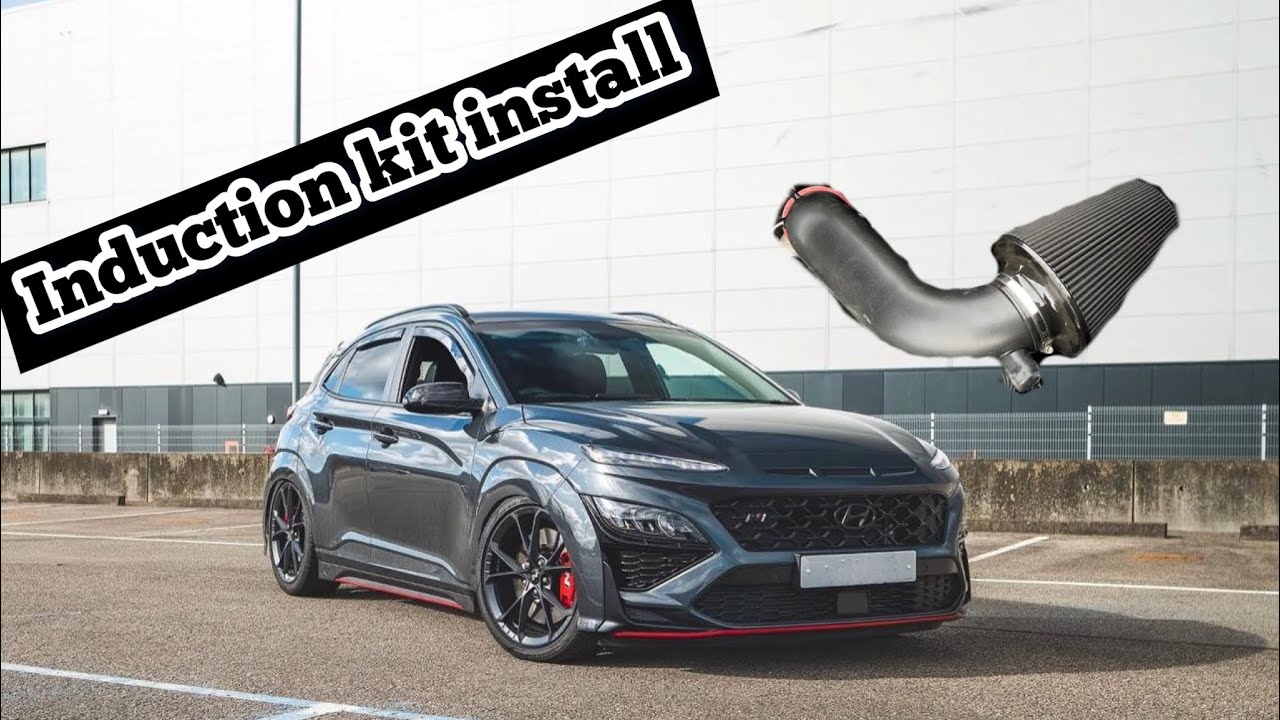 Hyundai kona N forge motorsport induction kit install