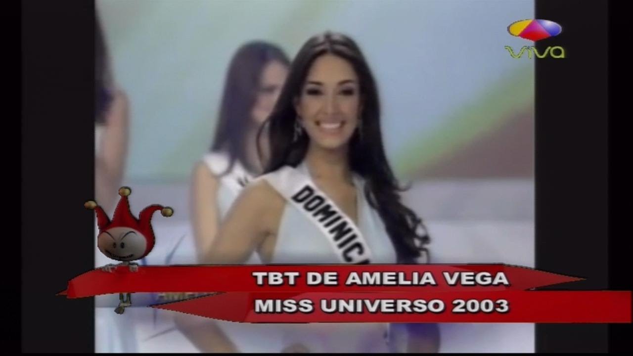 Candidatas al Miss Universo 2018 y TBT Amelia Vega