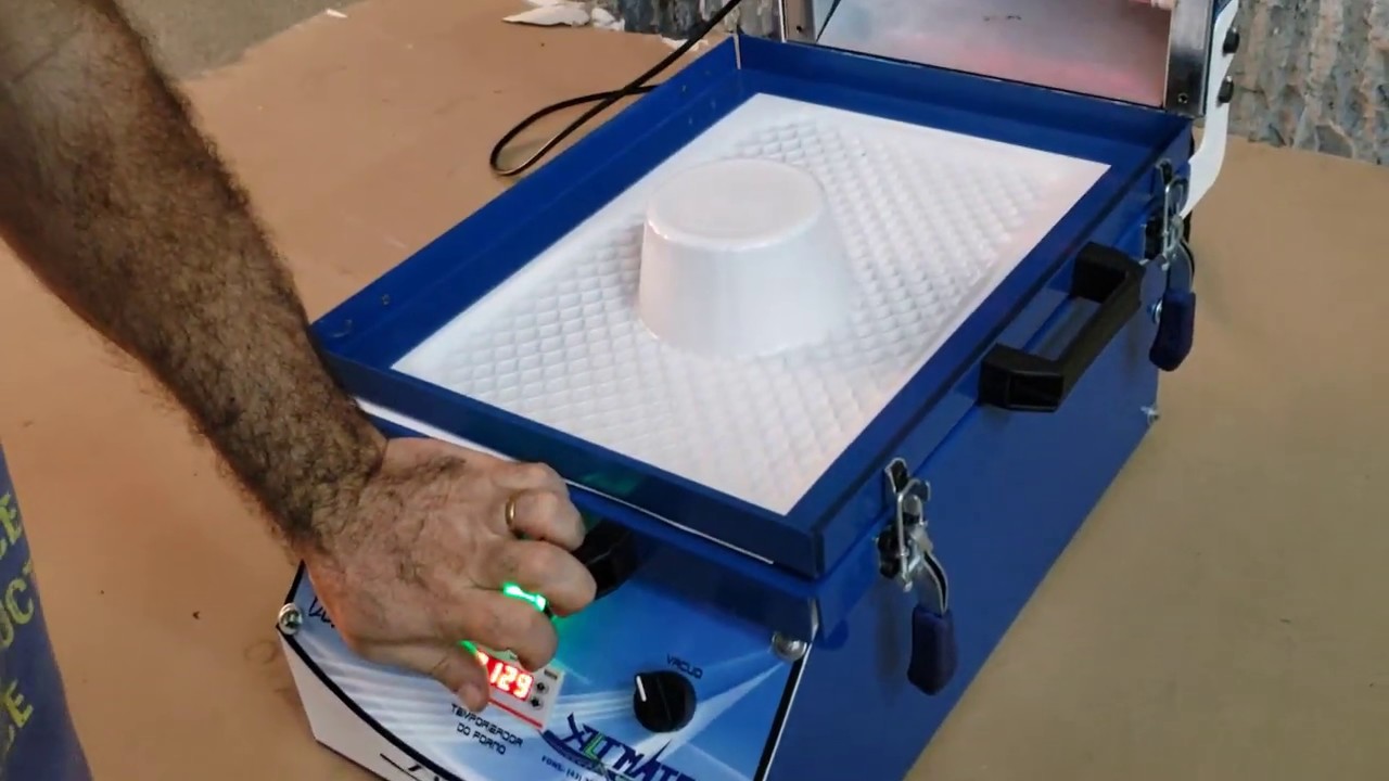 MÁQUINA DE VACUUM FORMING COMPACTA DESKTEX A3 ALTMATEX