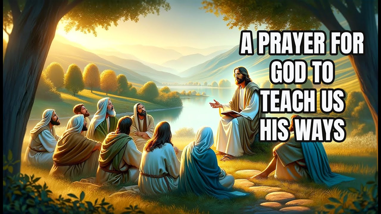 Powerful Daily Prayer for Learning God's Ways & Embracing His Leadership - | Spiritual Growth!