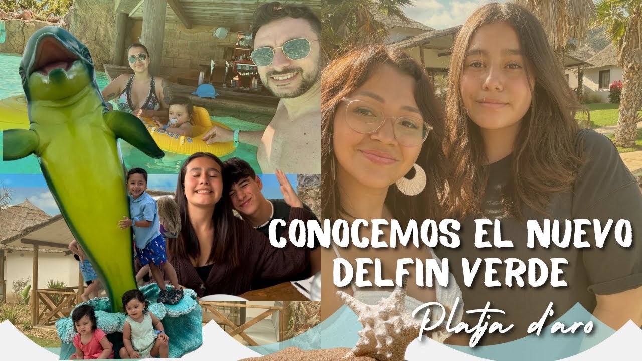 Conocemos el nuevo delfin verde en Platja d’Aro y te lo enseñamos