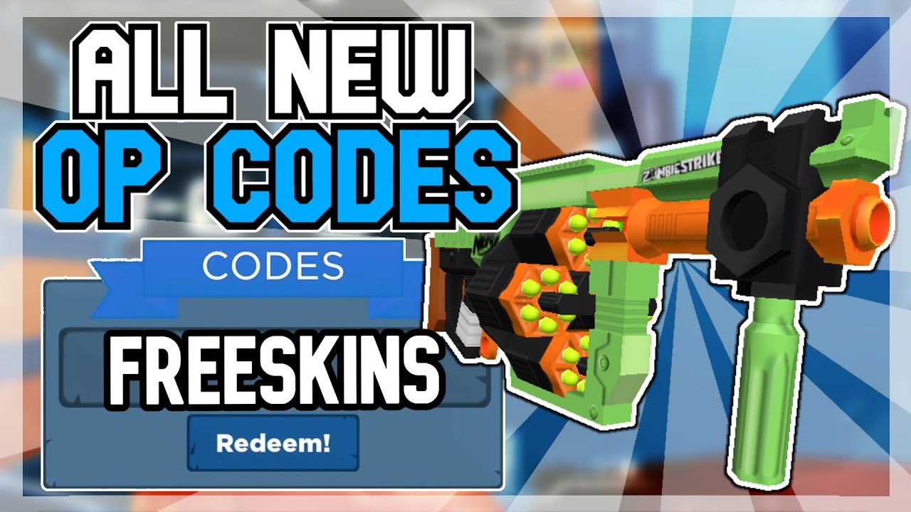 ALL NEW *SECRET* EVENT CODES! 🔫 Roblox Nerf Strike Codes 🔫