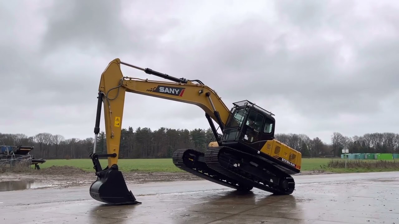 Sany SY215C-9LCS Excavator - New / Unused - 80CM Track Width - 280CM Stick Length