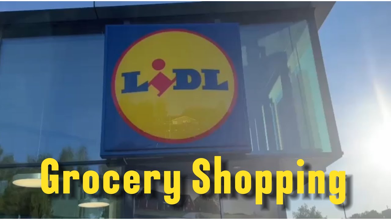 Grocery Shopping in Swedish Supermarket - Grocery store Lidl
