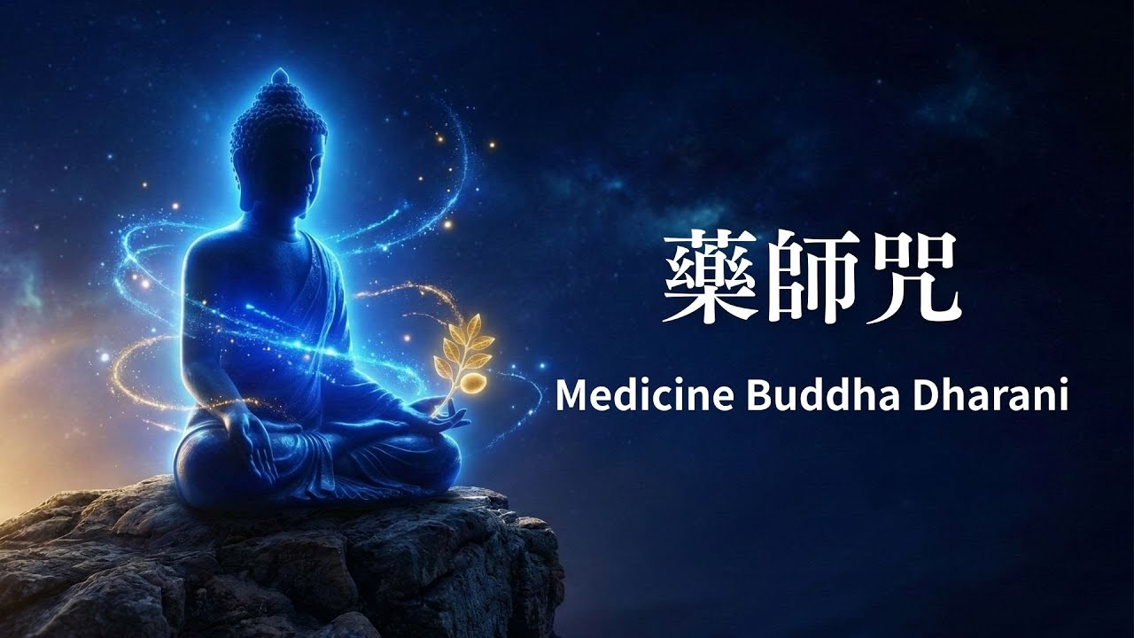 藥師咒（高音質清淨版）｜佛教經典，早晚誦持，身心安穩，健康祈福 Medicine Buddha Mantra