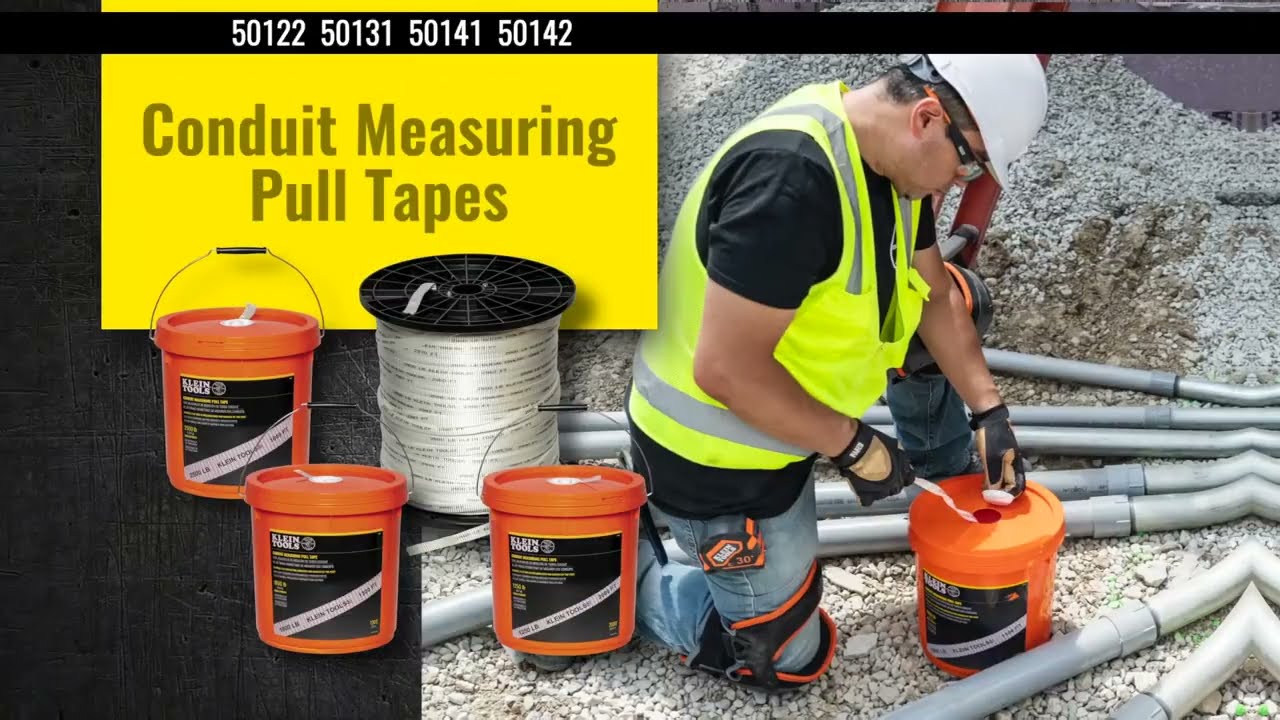 Conduit Measuring Pull Tape (50122, 50131, 50141, 50142)