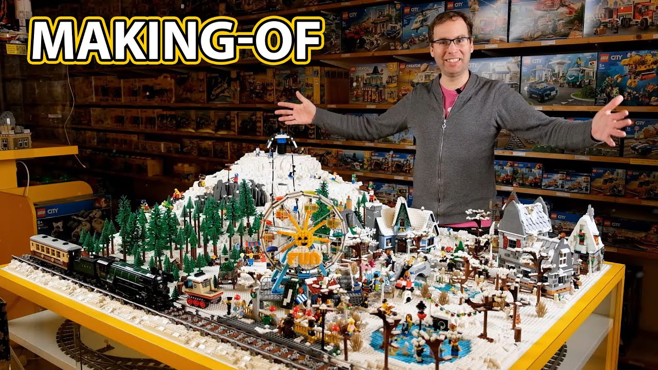 Making-Of: Grote LEGO Winter Display