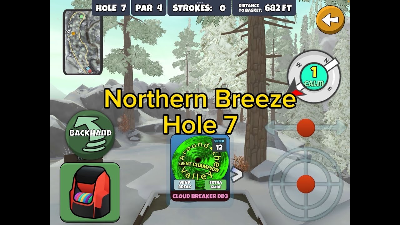 Northern Breeze, Hole 7 : Disc Golf Valley