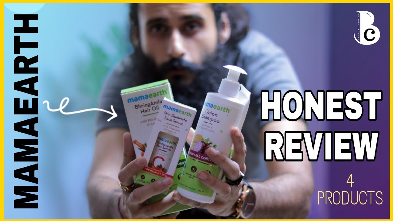 Mamaearth Haul | 4 Unbiased Product Reviews | Brought To You By #BeardedChokraFamily (not sponsored)