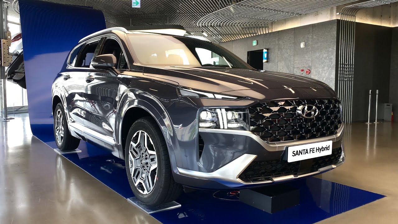 2022 Hyundai Santa Fe Hybrid Exterior & Interior | Walkaround