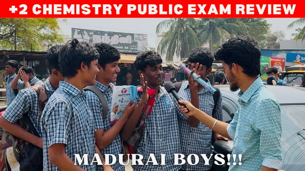 2026 Chemistry Public Exam Reaction 🎤 Madurai 12th Students சொன்ன உண்மை!