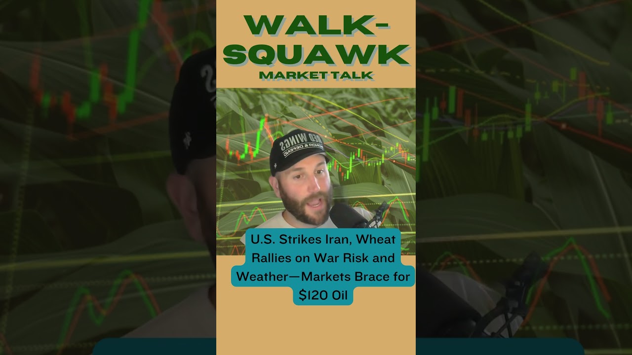 U.S. Strikes Iran | Grain & Oil Market Reaction | Sunday Night Trade Setup | Walk-Squawk