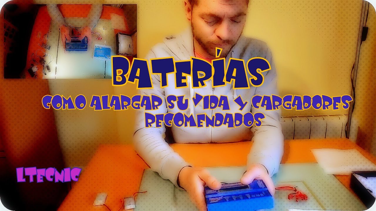 BATERIA, carga y cargadores de baterias lipo, IMAX B6