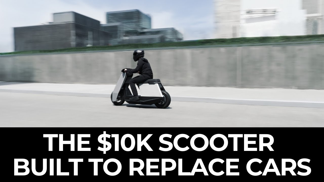 Infinite Machine Says Their 10K Electric Scooter Is Designed to Replace Cars in Cities