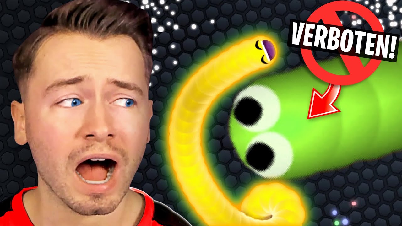 SLITHER.IO aber ICH darf NIEMANDEN FRESSEN!🪱🚫
