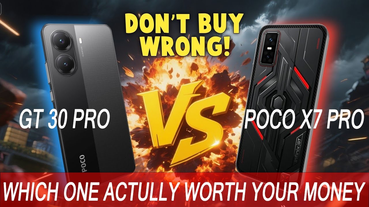 Infinix GT 30 Pro vs POCO X7 Pro 🔥 120FPS Gaming vs All-Rounder King? FULL HONEST REVIEW (2026)