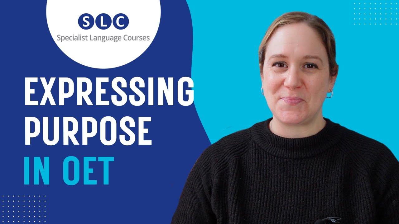 How to Express Purpose in OET Writing: Top Tips