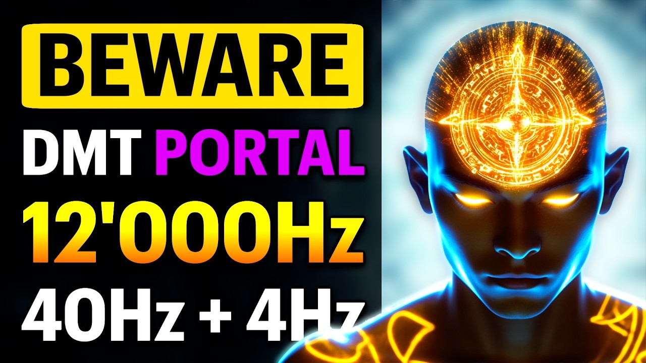 ACCESS Your SPIRITUAL POWERS at 12,000Hz + 40Hz + 4Hz DMT Activation Beats