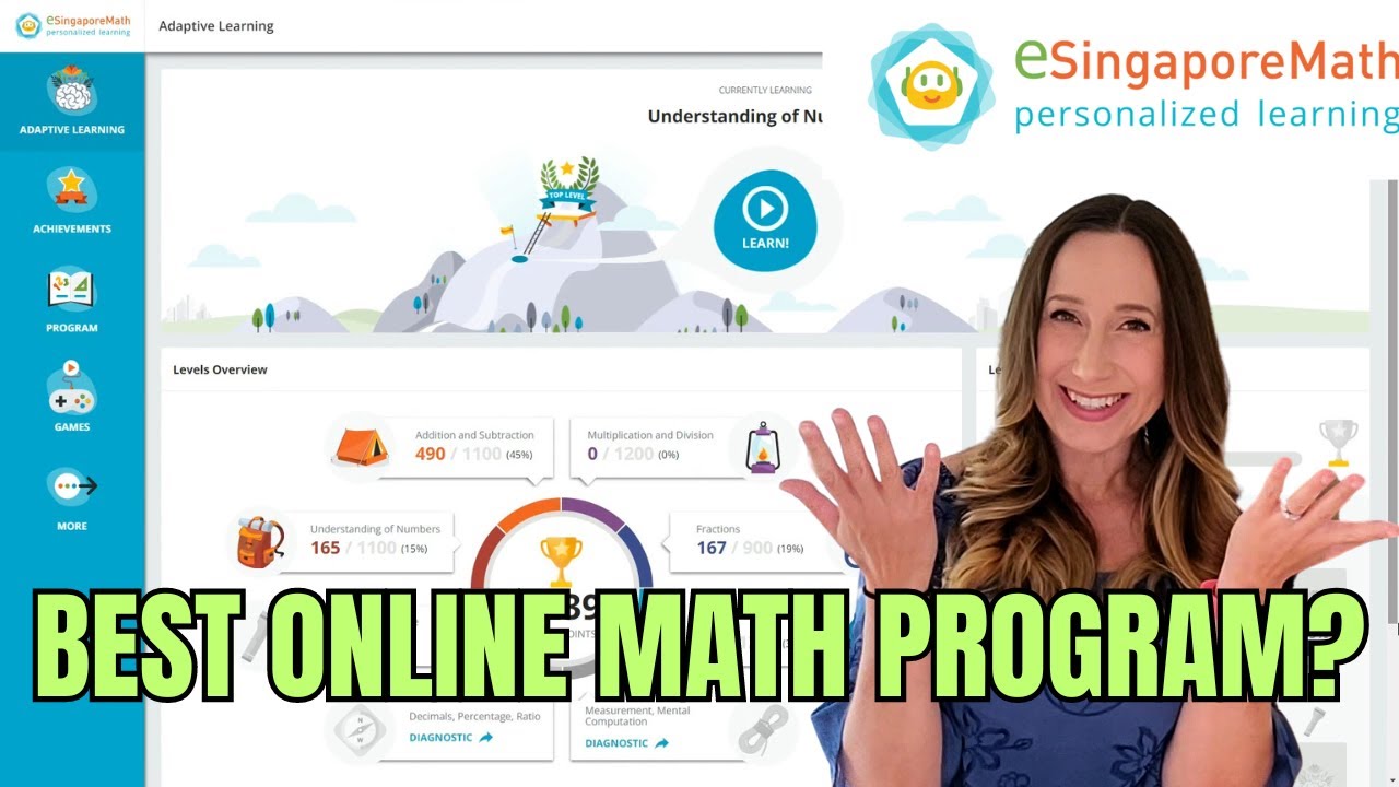 E Singapore Online Math Curriculum Review - Complete Math Curriculum for K - 5th Grade