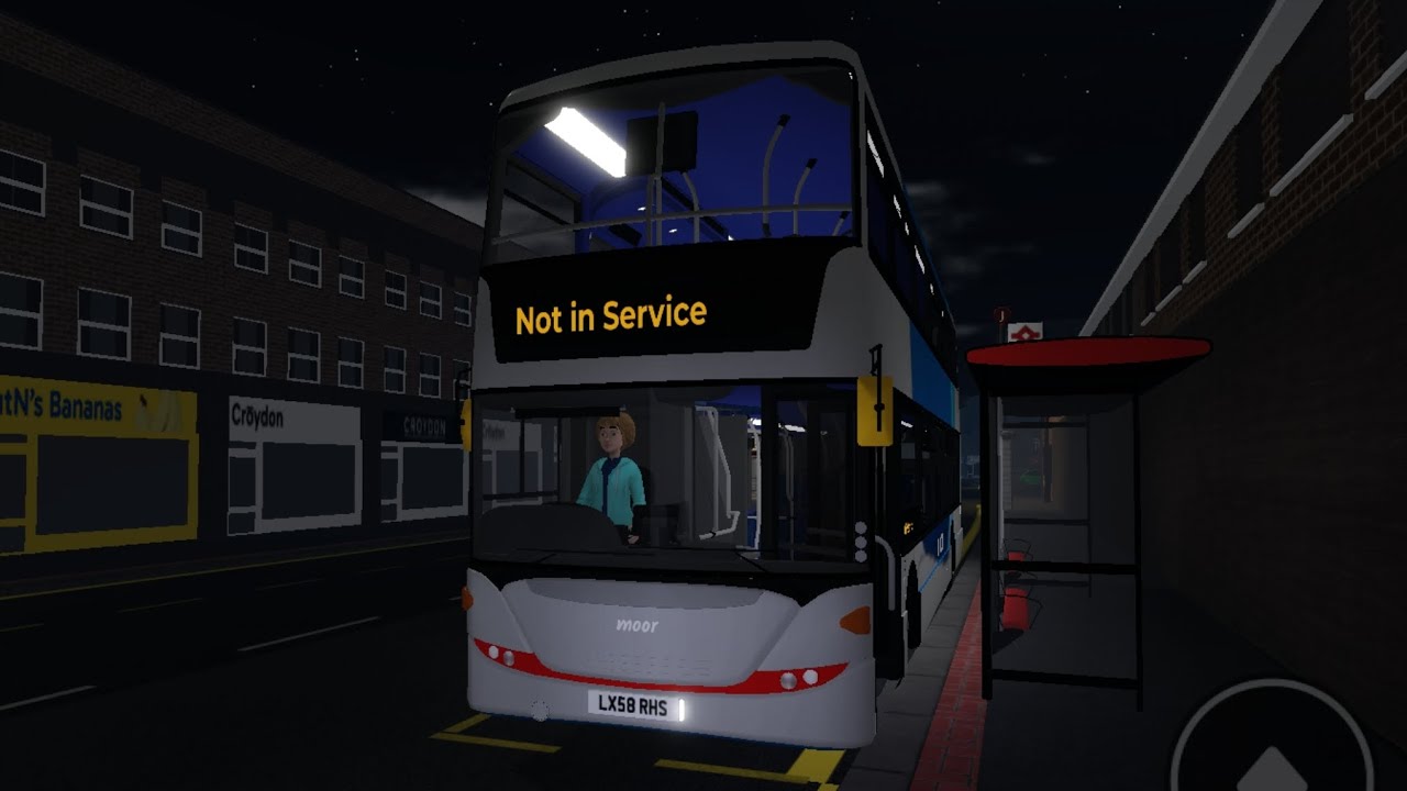 A Ride On Morebus 1107 On A 166 To South Croydon South End 