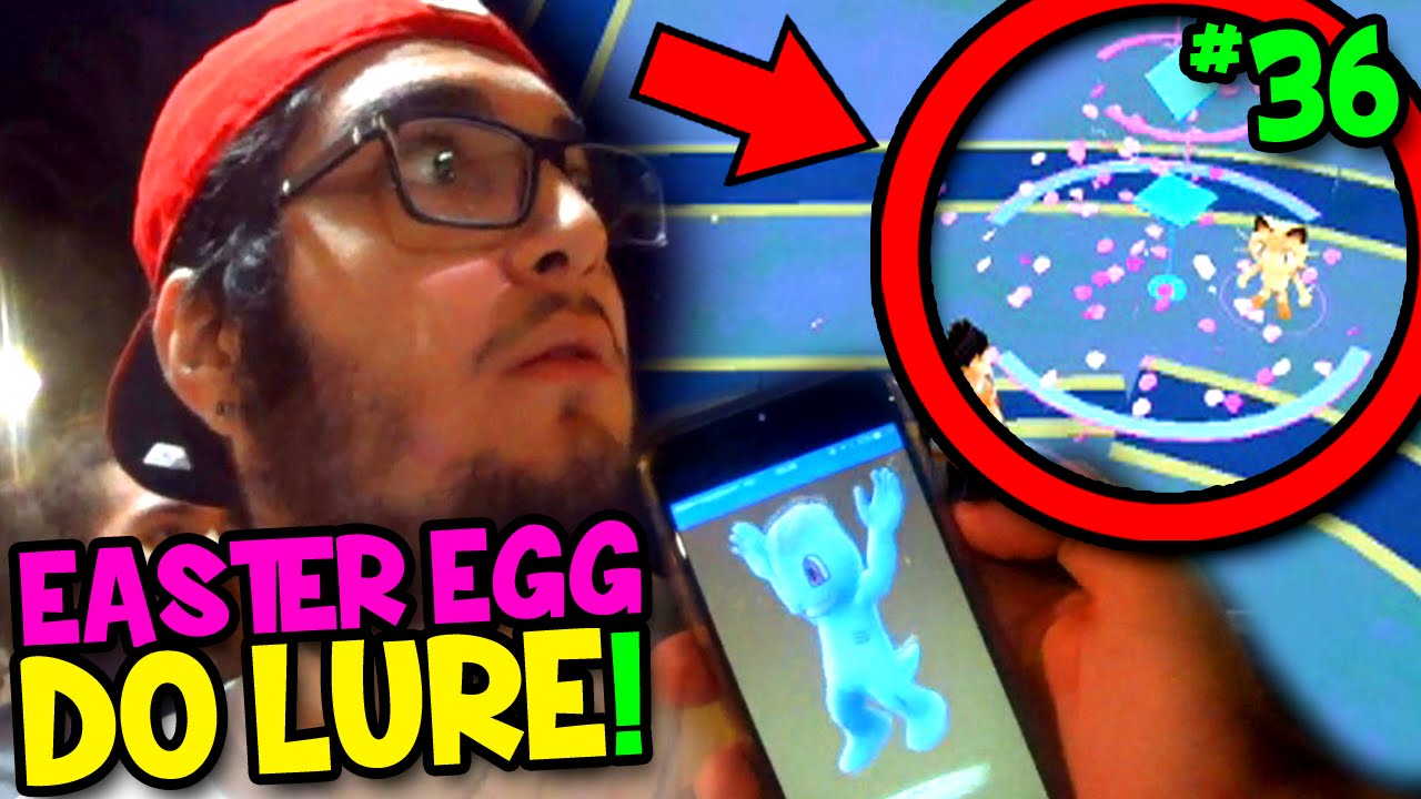 POKÉMON GO #36 - TEORIA ! EASTER EGG DO LURE NOS POKÉSTOPS !