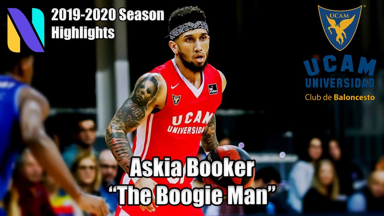 Askia “The Boogie Man” Booker UCAM Murcia 2019-20 Highlight Montage | LIGA ACB ANKLE BULLY