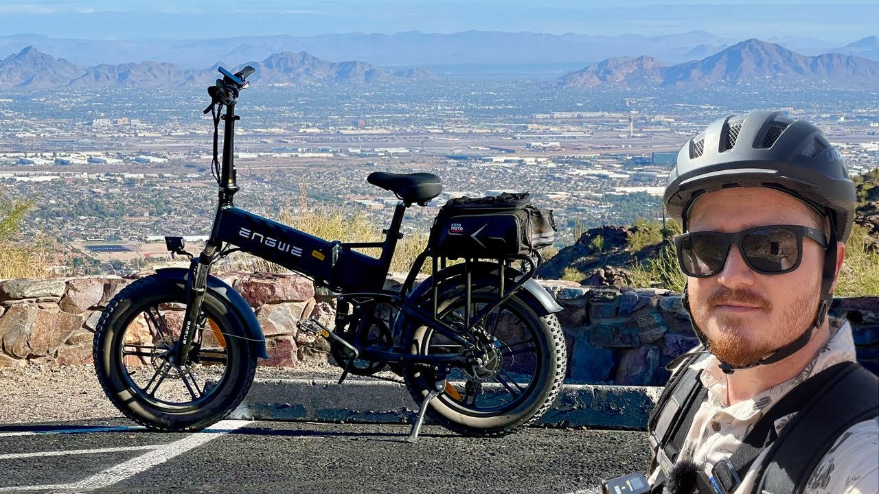 HILL CLIMB on a fat tire e-bike? Engwe Engine Pro 2.0 Hill Climb Test