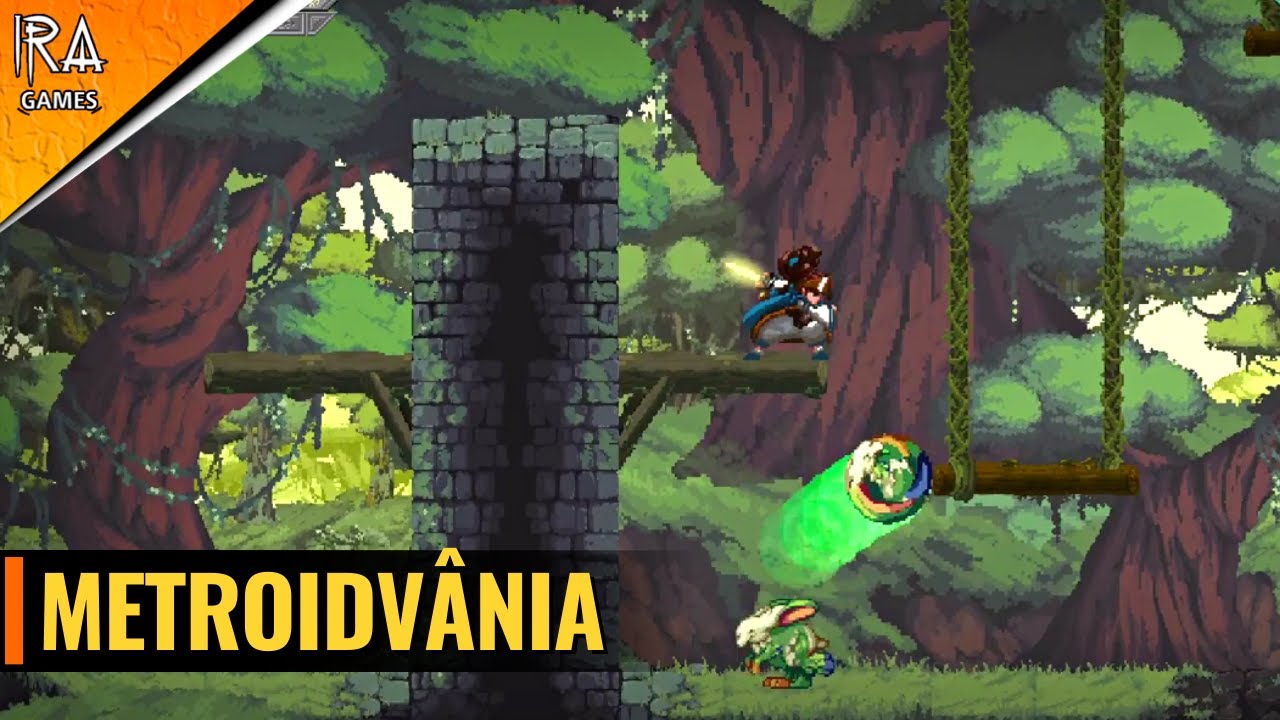 Novo metroidv&acirc;nia na steam - Mira and the Legend of the Djinns