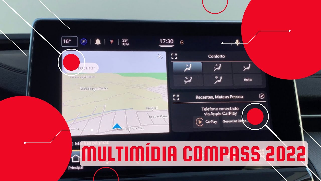 Saiba tudo sobre a Multimídia Uconnect 10.1 do Jeep Compass 2022.
