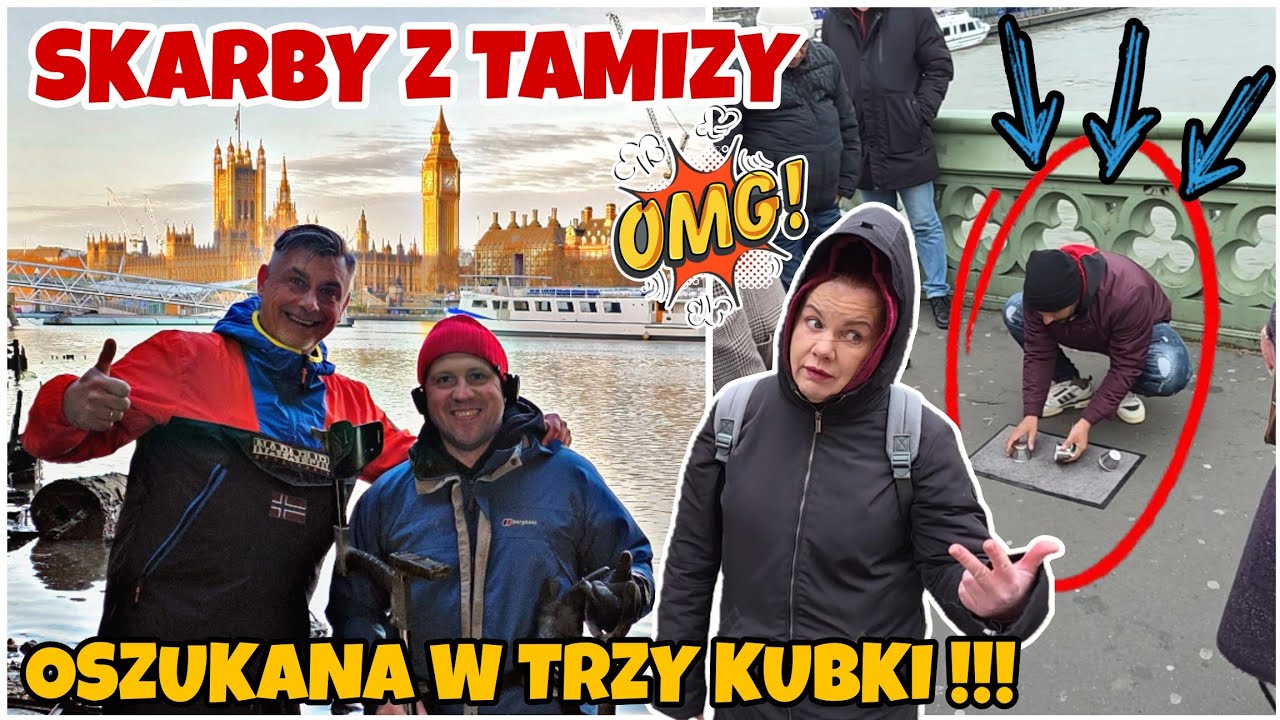 🔥 Wielka wtopa w trzy kubki&hellip; Czy Tamiza odda nam skarby? Londyn ciągle zaskakuje  !!!