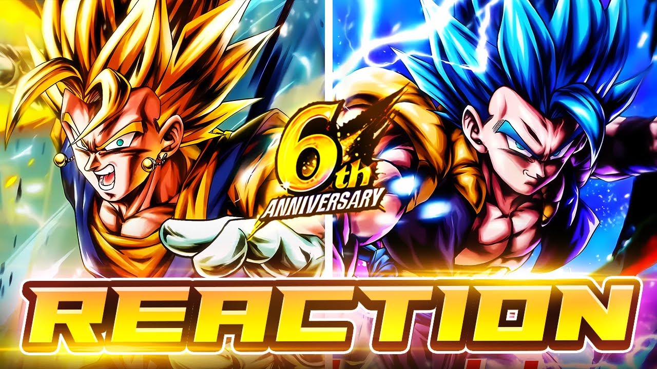 IN-GAME FUSION?!?!?! THE MOST INSANE ANNIVERSARY REVEAL REACTION! | Dragon Ball Legends