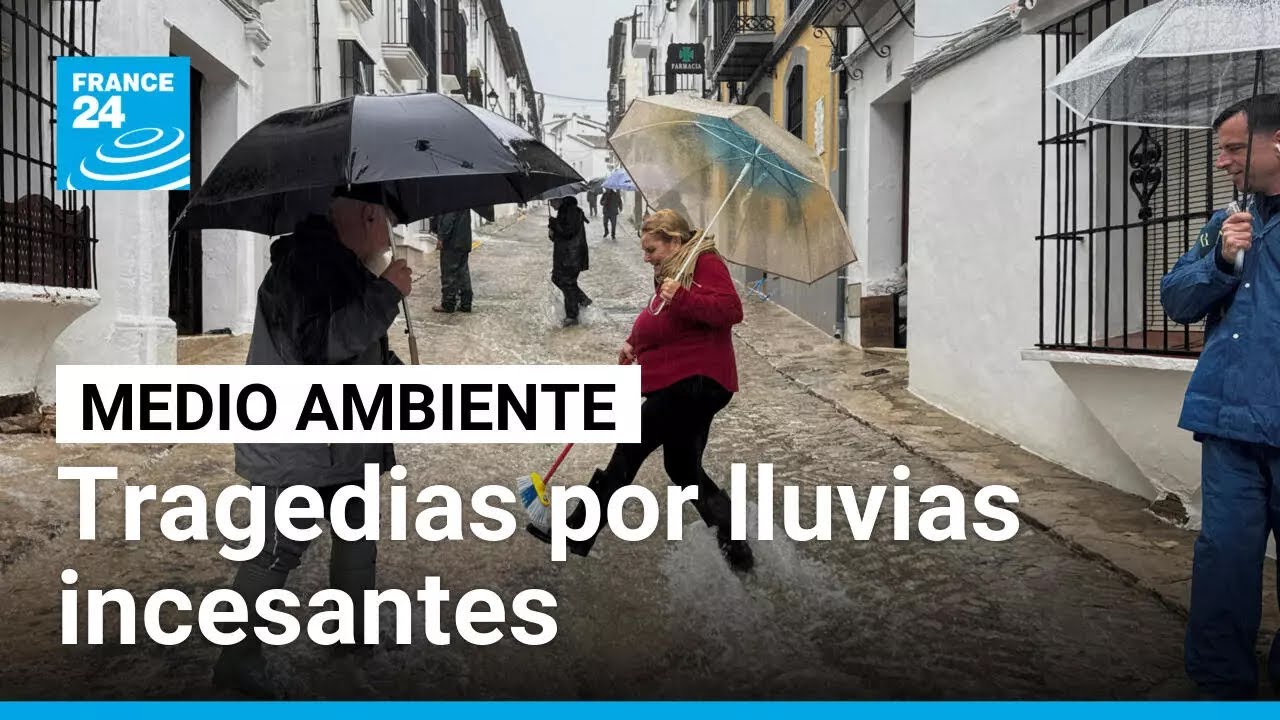 Estragos de las lluvias: Portugal, España y varios países de África encaran emergencias • FRANCE 24