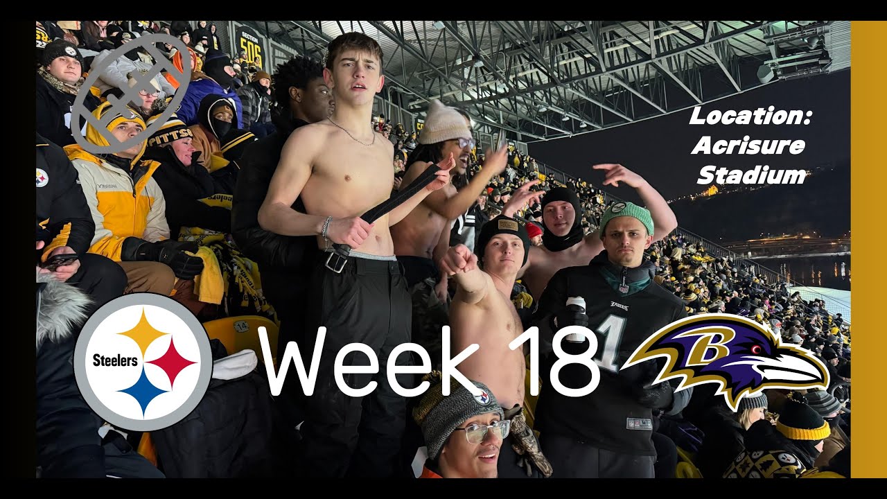 Steelers Adventures | Week 18 Steelers vs Ravens (Vlog)