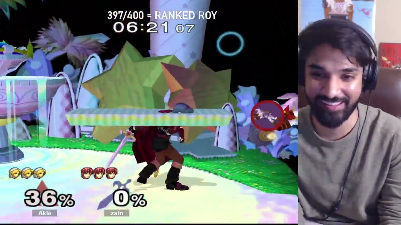 Aklo (Link) vs. Zain (Marth) - Slippi friendlies (01 Feb 2024)