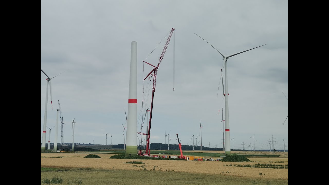 Repowering im Windpark Sintfeld. Enercon E126 Ep3 und E138 Ep3 E2 Windkraftanlagen