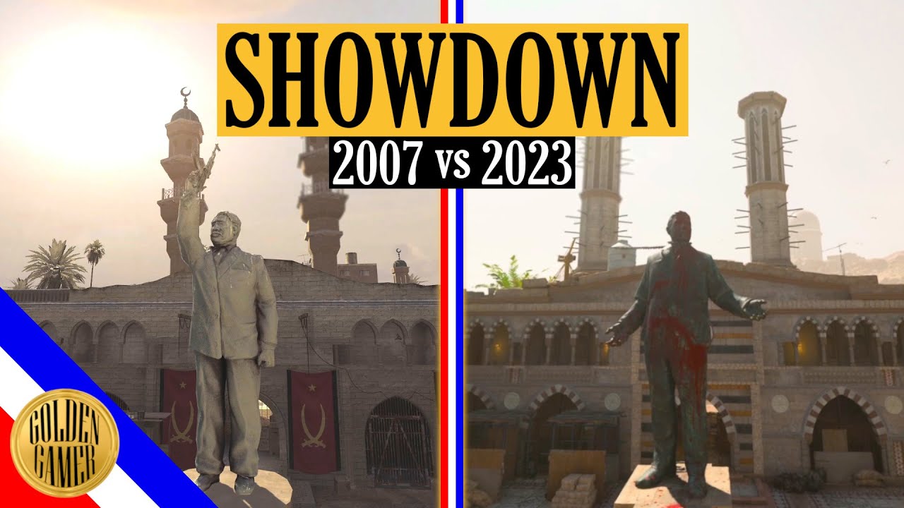 Showdown Map Comparison (2007 vs 2023) - MW2 Season 4 DLC Map