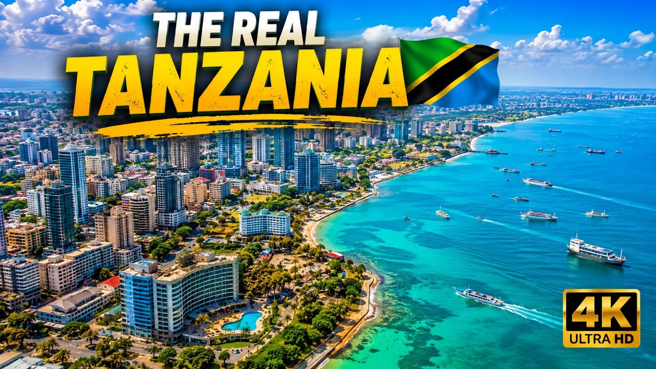 DAR ES SALAAM TANZANIA 4K 🇹🇿 Africa&rsquo;s Most Beautiful Coastal City