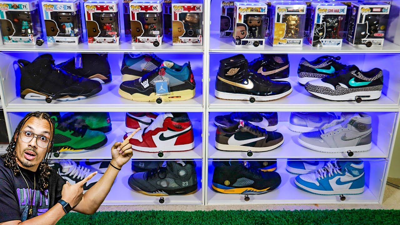 This New SNEAKER THRONE 2.0 Shoe Display Case Is Next Level!