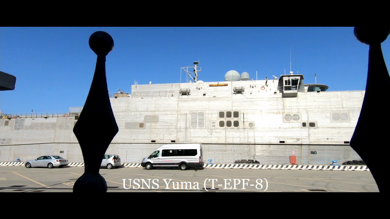 USNS YUMA (T-EPF-8), Messina 12/08/2021 - Naval military ship