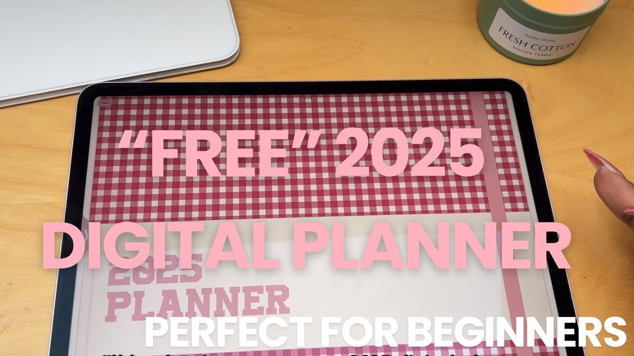 2025 free DIGITAL PLANNER “Perfect for beginners” | Planner tour 🤎🧸