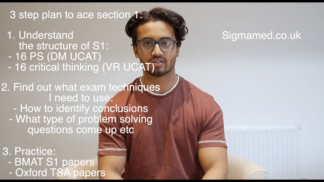 How to do well in BMAT section 1 ||  || Sigmamed.co.uk BMAT course