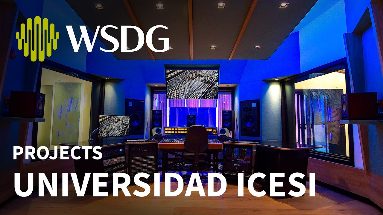 Inside ICESI University’s Premier Recording Studio | Designed by WSDG