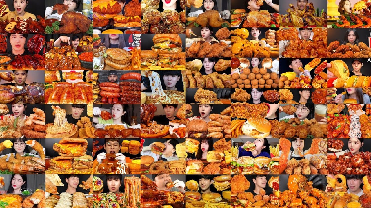 ULTIMATE MUKBANG COMPILATION | EPIC FOOD FEAST | ASMR FOOD MADNESS | 100+ DISHES MUKBANG COMPILATION